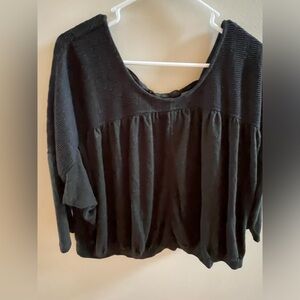 Love 
Open back top.